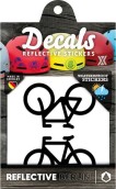 Reflexní nálepky Reflective Berlin Reflective Decals - Bicycles - black