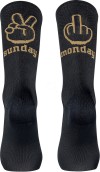 Cyklistické ponožky Northwave Sunday Monday Sock - black/gold