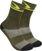 Cyklistické ponožky Oakley Cadence Socks - fern