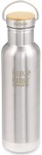 Nerezová termolahev Klean Kanteen Insulated Reflect w/Bamboo Cap - brushed stainless 592 ml