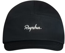 Cyklistická čepice Rapha Logo Cap - black/white
