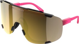 Sluneční brýle POC Devour - Fluorescent Pink/Uranium Black Translucent/Clarity Trail