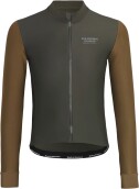 Zimní cyklistický dres  Pas Normal Studios Mechanism Thermal Long Sleeve Jersey - Dark Olive / Army Brown
