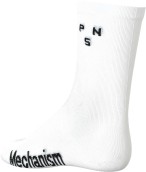 Cyklistické ponožky Pas Normal Studios Mechanism Socks - White