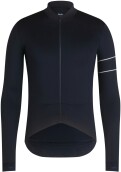 Pánský cyklistický zateplený dres Rapha Men's Pro Team Long Sleeve Thermal Jersey - Dark Navy/White