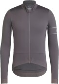 Pánský cyklistický zateplený dres Rapha Men's Pro Team Long Sleeve Thermal Jersey - Mushroom / Silver