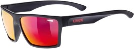 Sluneční brýle Uvex LGL 29 - black mat/mirror red