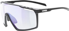 Sluneční brýle Uvex MTN Perform V – black matt/litemirror blue