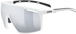 Sluneční brýle Uvex MTN Perform - white matt/mirror silver