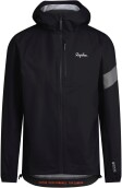 Pánská cyklistická bunda Rapha Men's Trail GORE-TEX Infinium Jacket - Black/Light Grey Marl