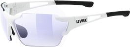 Sluneční brýle Uvex Sportstyle 803 Race V - white/litemirror blue