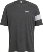 Pánský MTB dres Rapha Men's Trail Technical T-Shirt - Dark Grey/Light Grey