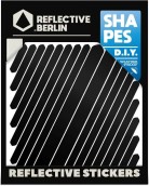 Reflexní nálepky Reflective Berlin Reflective Shapes - Universal - black
