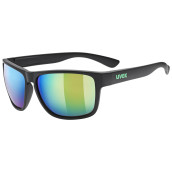 Sluneční brýle Uvex LGL 36 CV - black mat/mirror green