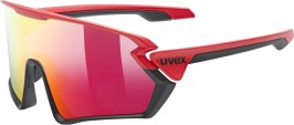 Sluneční brýle Uvex Sportstyle 231 - red black mat/mirror red