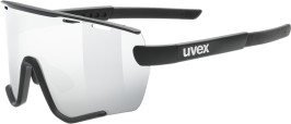 Sluneční brýle Uvex Sportstyle 236 Set - black mat/mirror silver + clear
