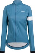 Dámská cyklistická bunda Rapha Women's Core Rain Jacket II - Dusted Blue/White