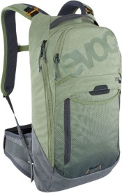 Cyklistický batoh s chráničem páteře Evoc Trail Pro 10L - light olive/carbon grey