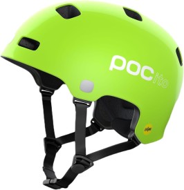 Dětská cyklistická helma POC POCito Crane MIPS - Fluorescent Yellow/Green