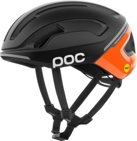 Cyklistická helma POC Omne Beacon MIPS - Fluorescent Orange AVIP/Uranium Black Matt