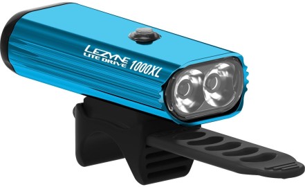 Přední světlo Lezyne Lite Drive 1000XL Blue/Hi Gloss