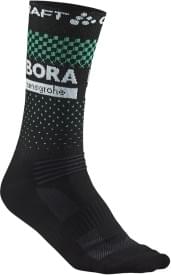 Týmové cyklistické ponožky Craft Bora-Hansgrohe Socks - black
