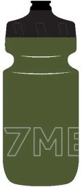 Cyklistická láhev 7Mesh Emblem Waterbottle - 22oz - Thyme