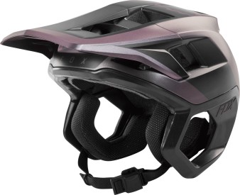 Cyklistická helma FOX Dropframe Helmet - black iri