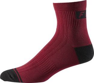 Cyklistické ponožky FOX 4" Trail Sock - Chilli