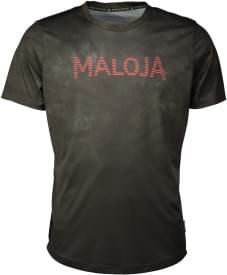 Pánské sportovní tričko Maloja KarlsteinM.Shirt 1/2 - charcoal