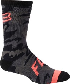 Cyklistické ponožky FOX 8" Defend Sock - Black Camor