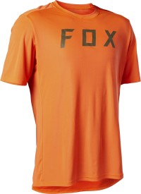 Pánský cyklistický dres FOX Ranger SS Jersey Moth - fluo orange