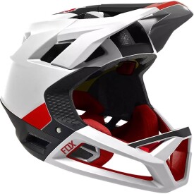 Cyklistická helma FOX Proframe Helmet Blocked - black/white