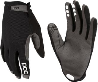 Cyklistické rukavice POC Resistance Enduro Adj Glove - Uranium black/Uranium Black
