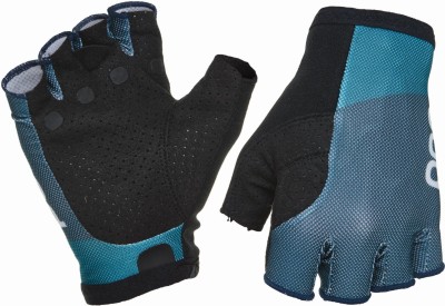 Cyklistické rukavice POC ES Road Light Short Glove - antimony blue/draconis blue
