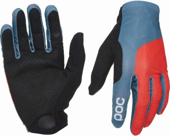 Cyklistické rukavice POC Essential Mesh Glove - Cuban Blue/Prismane Red