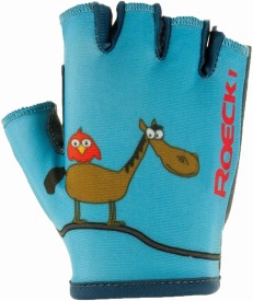 Dětské cyklistické rukavice Roeckl Toro - turquoise