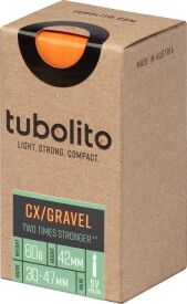Duše na korosové/gravel kolo Tubolito Tubo CX/Gravel 700Cx32-50 SV 42 mm - orange