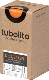 Duše na korosové/gravel kolo Tubolito S-Tubo CX/Gravel 700Cx32-50 SV 60 mm - orange