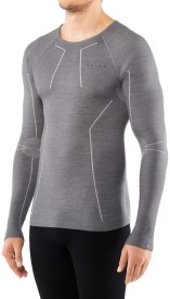 Funkční triko s dlouhým rukávem Falke Men Long sleeved Shirt Wool-Tech CF - grey-heather