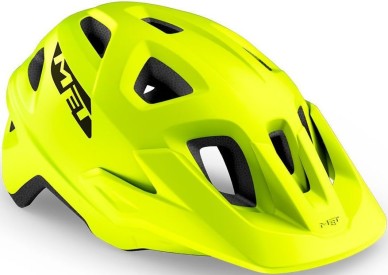 Cyklistická helma MET Echo - lime green matt
