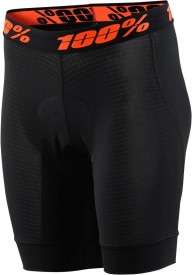 Dámské cyklistické kraťasy 100% Crux Women'S Liner Shorts Black