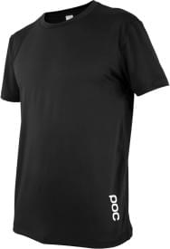 Cyklistický dres POC Essential Enduro Light Tee - Carbon black