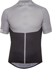 Cyklistický dres POC Essential XC Zip Tee - Steel Grey