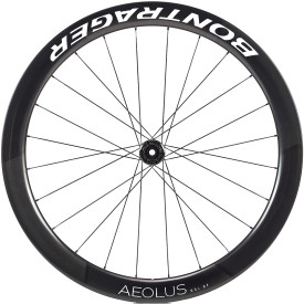Zadní zapletené kolo Bontrager Aeolus RSL 51 TLR Disc Road Wheel - black / white