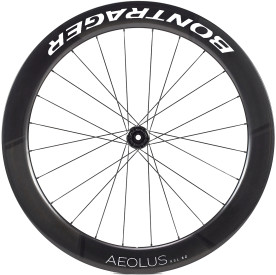 Zadní zapletené kolo Bontrager Aeolus RSL 62 TLR Disc Road Wheel - black / white