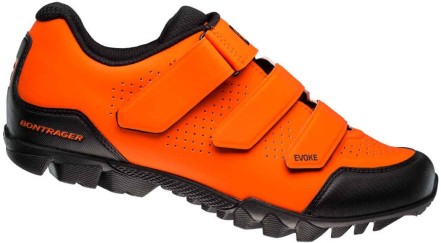 Cyklistické tretry Bontrager Evoke Mountain Shoe - radioactive orange