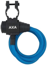 Zámek na kolo AXA Zipp 120/8 key -blue