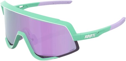 Sluneční brýle 100% Glendale - Soft Tact Mint - Hiper Lavender Mirror Lens