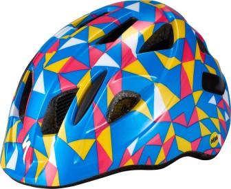 Dětská cyklistická helma Specialized Mio MIPS - pro blue/golden yellow geo